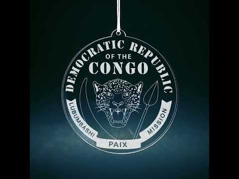 Load video: Democratic Republic of the Congo Lubumbashi Mission Christmas Ornament