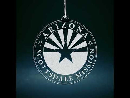 Arizona Scottsdale Mission Christmas Ornament