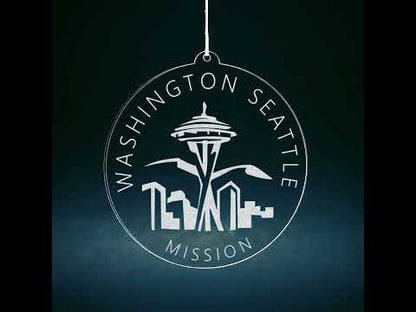 Washington Seattle Mission Christmas Ornament