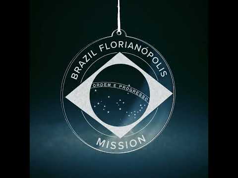 Load video: Brazil Florianopolis Mission Christmas Ornament