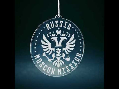 Russia Moscow Mission Christmas Ornament