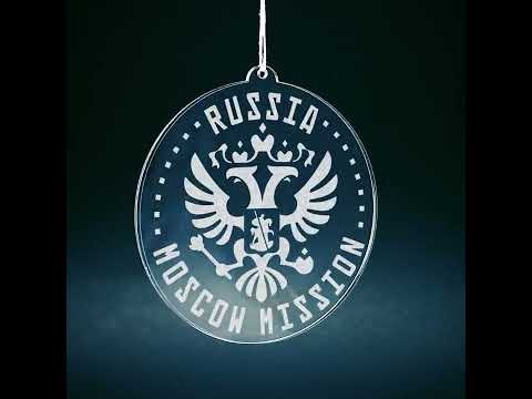 Load video: Russia Moscow Mission Christmas Ornament