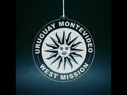 Uruguay Montevideo West Mission Christmas Ornament
