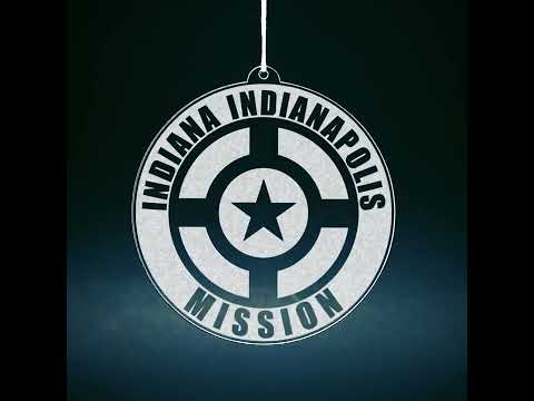 Load video: Indiana Indianapolis Mission Christmas Ornament