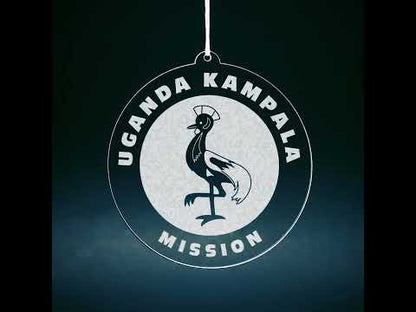 Uganda Kampala Mission Christmas Ornament