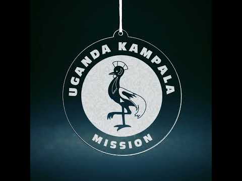 Uganda Kampala Mission Christmas Ornament