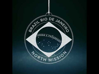 Brazil Rio de Janeiro North Mission Christmas Ornament