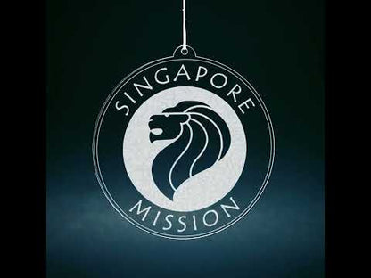 Singapore Mission Christmas Ornament