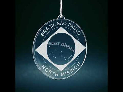 Brazil Sao Paulo North Mission Christmas Ornament