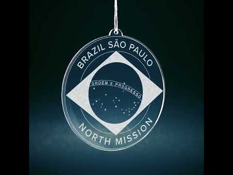 Brazil Sao Paulo North Mission Christmas Ornament