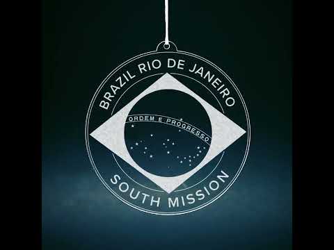 Load video: Brazil Rio de Janeiro South Mission Christmas Ornament