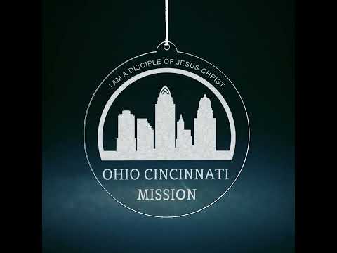 Load video: Ohio Cincinnati Mission Christmas Ornament