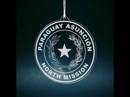 Paraguay Asuncion North Mission Christmas Ornament