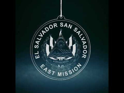 El Salvador San Salvador East Mission Christmas Ornament