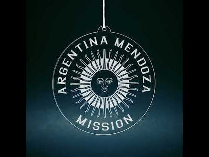 Argentina Mendoza Mission Christmas Ornament