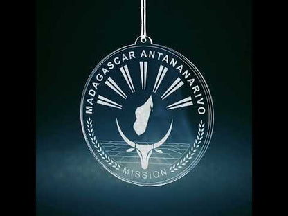 Madagascar Antananarivo Mission Christmas Ornament