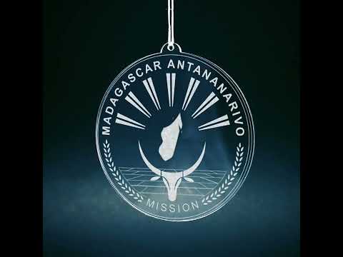 Madagascar Antananarivo Mission Christmas Ornament
