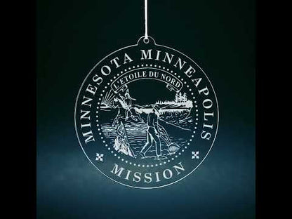 Minnesota Minneapolis Mission Christmas Ornament