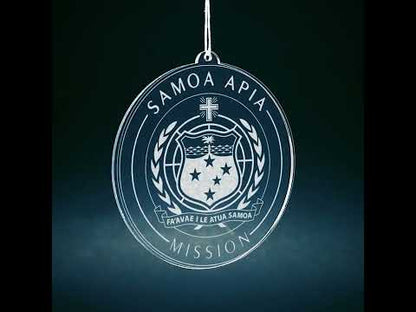 Samoa Apia Mission Christmas Ornament