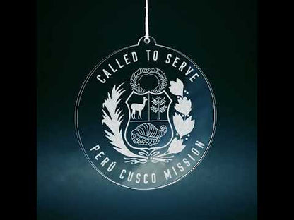 Peru Cusco Mission Christmas Ornament