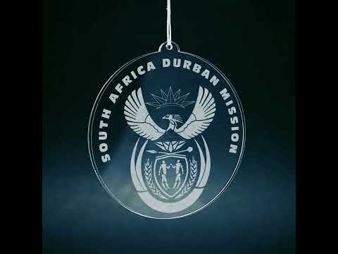 Load video: South Africa Durban Mission Christmas Ornament
