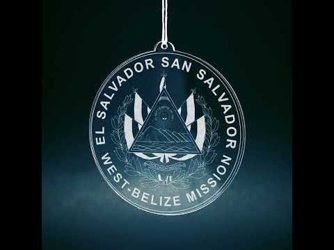 El Salvador San Salvador West - Belize Mission Christmas Ornament