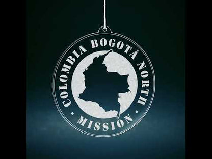 Colombia Bogota North Mission Christmas Ornament