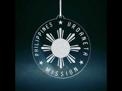 Philippines Urdaneta Mission Christmas Ornament