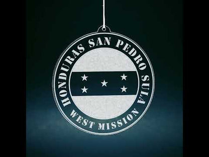 Honduras San Pedro Sula West Mission Christmas Ornament