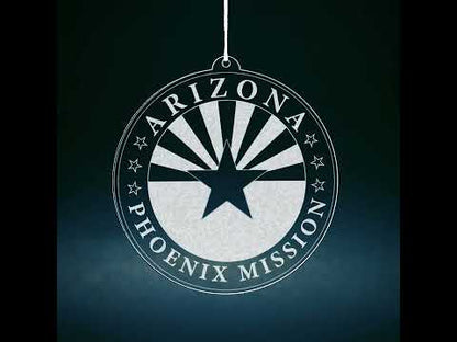 Arizona Phoenix Mission Christmas Ornament