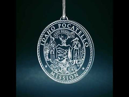 Idaho Pocatello Mission Christmas Ornament