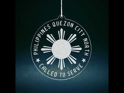 Philippines Quezon City North Mission Christmas Ornament