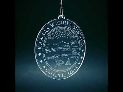 Kansas Wichita Mission Christmas Ornament