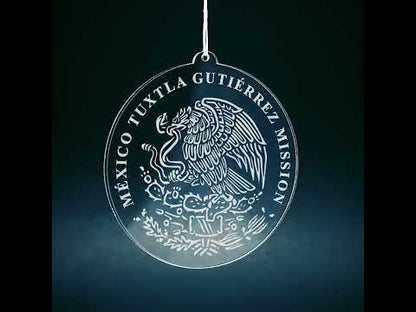 Mexico Tuxtla Gutierrez Mission Christmas Ornament