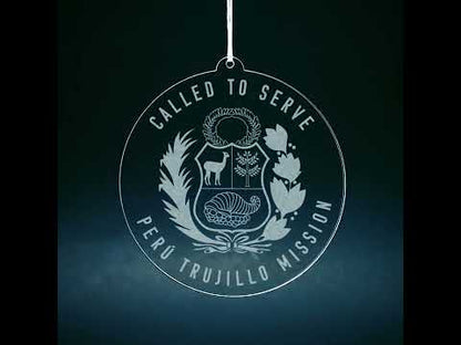 Peru Trujillo Mission Christmas Ornament