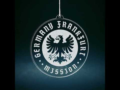 Germany Frankfurt Mission Christmas Ornament