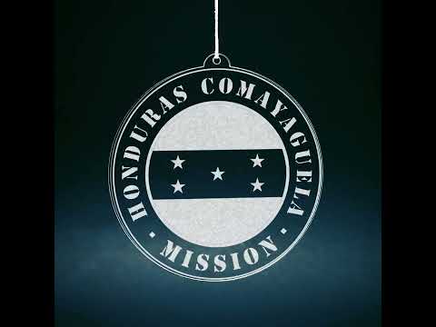 Honduras Comayaguela Mission Christmas Ornament