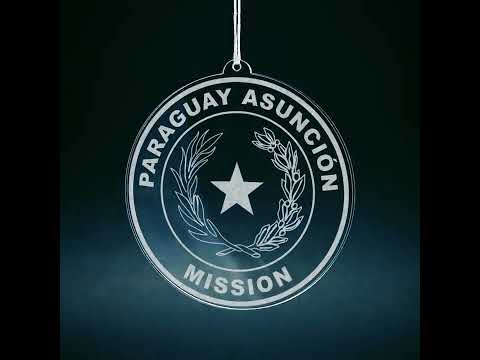 Load video: Paraguay Asuncion Mission Christmas Ornament
