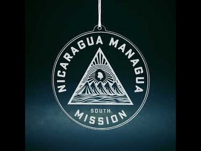 Nicaragua Managua South Mission Christmas Ornament