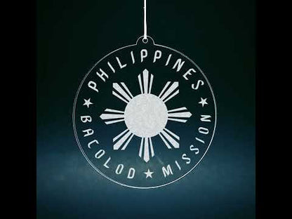 Philippines Bacolod Mission Christmas Ornament