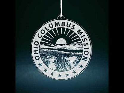 Ohio Columbus Mission Christmas Ornament