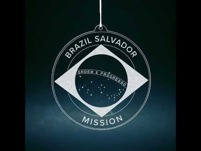 Brazil Salvador Mission Christmas Ornament