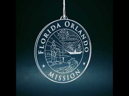 Florida Orlando Mission Christmas Ornament