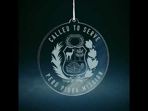 Load video: Peru Piura Mission Christmas Ornament