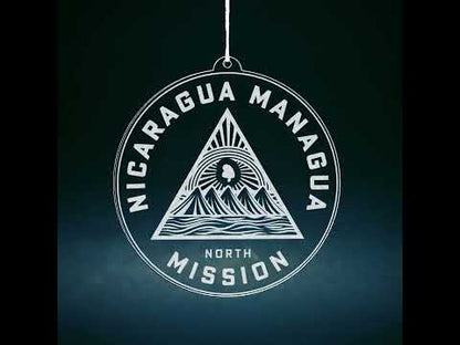 Nicaragua Managua North Mission Christmas Ornament