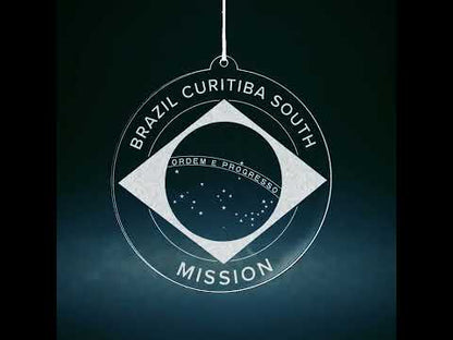 Brazil Curitiba South Mission Christmas Ornament