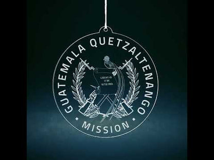 Guatemala Quetzaltenango Mission Christmas Ornament