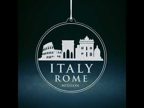 Load video: Italy Rome Mission Christmas Ornament