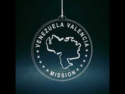 Venezuela Valencia Mission Christmas Ornament