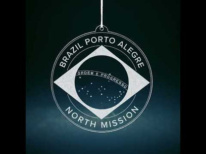 Brazil Porto Alegre North Mission Christmas Ornament